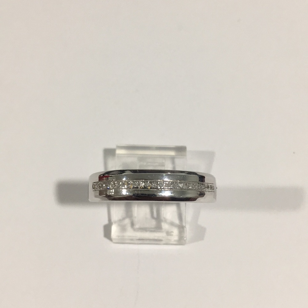 10k White Gold Diamond 💎 Wedding Band Ring